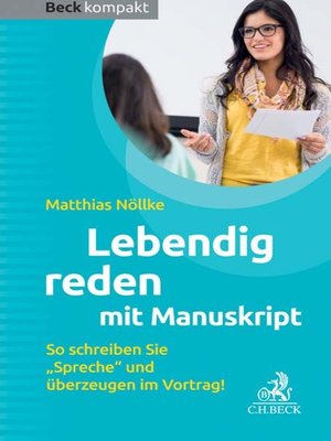cover image of Lebendig reden mit Manuskript